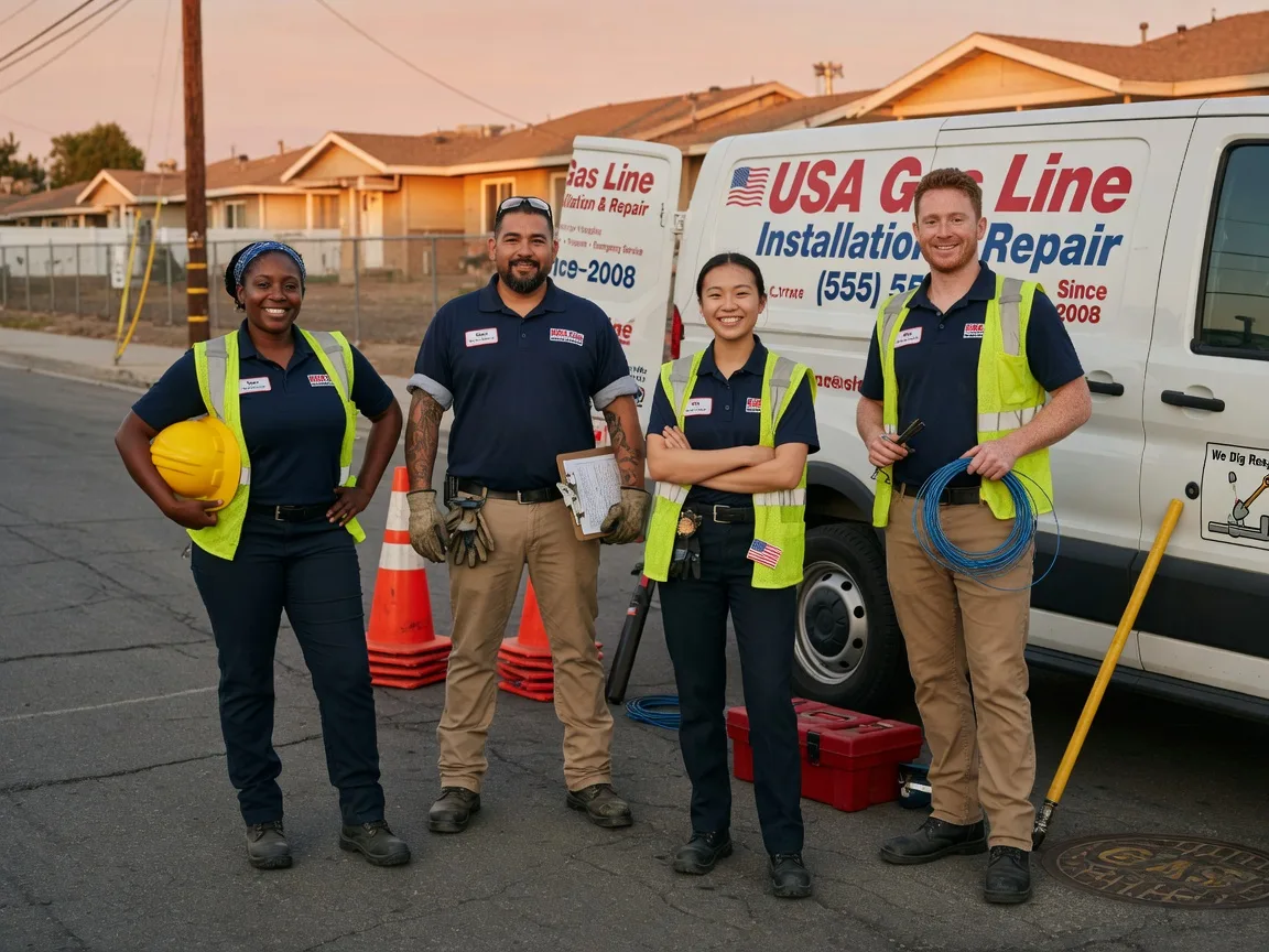 Gas Line Installation company in Rio Linda, CA